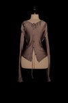 Mutedance 25 Autumn/Winter Button-Down Drawstring Shirt Top Collection Handmade Classic MD-MD25FW82-sand (MD25FW35)
